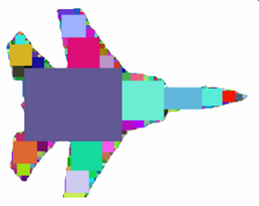 Decomposition of Binary Shapes into Rectangles